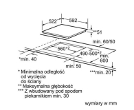 Bosch PIA611F18E czarna indukcyjna - 165890 - zdjęcie 5